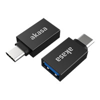 Akasa USB Type-C Male to USB Type-A Female Adapter