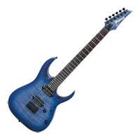 Ibanez RGA42FM Blue Lagoon Burst Flat