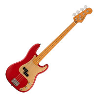 Squier 40th Precision Bass Satin Dakota Red