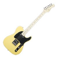Fairclough - T-Style Guitar Butterscotch Blonde SS Maple Fingerboard Black Pickguard