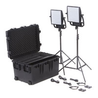 Litepanels Astra 6X Bi-Colour LED Panel Traveler Duo V Mount Kit