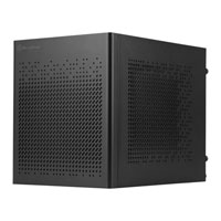 SilverStone SUGO 16 Compact Cube Mini-ITX Case Black (ATX PSU)