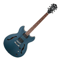 Ibanez - Artcore AS53 - Transparent Blue Flat