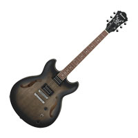 Ibanez - Artcore AS53 - Transparent Black Flat