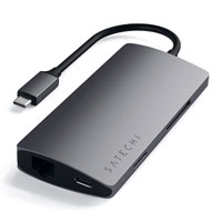 Satechi 7-in-1 USB Type-C Multiport V2 Docking Station - Space Grey