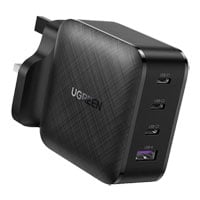 65W Ugreen 4 Port GaN2 X Fast Charger QC4 3x USB Type C, 1x USB A