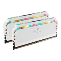Corsair DOMINATOR Platinum RGB White 32GB 5200MHz DDR5 Memory Kit
