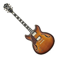 Ibanez AS93FMl Violin Sunburst - Left