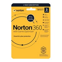 Norton 360 AV + VPN + Game Optimiser 3x Devices 1 Year Licence PC/MAC/iOS/Android OEM