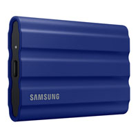Samsung T7 Shield Portable 1TB SSD USB3.2 Gen2 USB-C/A Blue