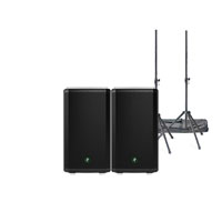 Mackie - Thrash 212, PA Speaker Bundle & Stands