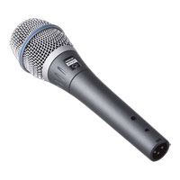 Shure - BETA 87A, Supercardioid Vocal Microphone