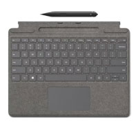 Microsoft Signature Keyboard Platinum & Slim Pen 2 Bundle