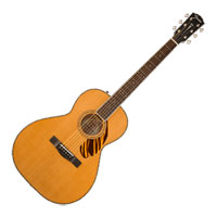 Fender - PS-220E Parlor - Acoustic-Electric Guitar - Natural