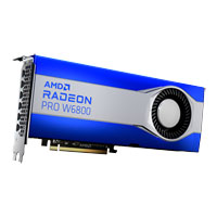 AMD Radeon PRO W6800 32GB GDDR6 RDNA 2 PCIe 4.0 Workstation Graphics Card
