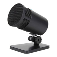 Cyber Acoustics Shasta CVL-2001 USB Condenser Microphone for Podcasts/Gaming/Vocal/Streaming/Studio