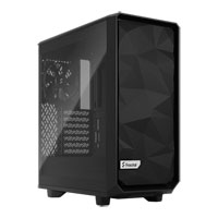 Fractal Meshify 2 Compact Lite Black Mid Tower Tempered Glass PC Case