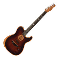 Fender - American Acoustasonic Telecaster All-Mahogany, Bourbon Burst