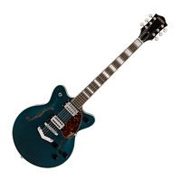 Gretsch G2655 Streamliner Center Block Jr. Double-Cut with V-Stoptail, Midnight Sapphire