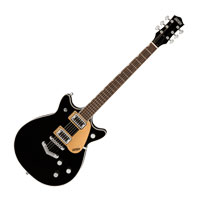 Gretsch G5222 Electromatic Double Jet BT with V-Stoptail, Laurel Fingerboard, Black