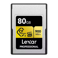 Lexar CFexpress PRO Type A Gold Series 80GB