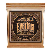 Ernie Ball Everlast Coated Phosphor Bronze Medium Gauge 13-56 Acoustic Guitar Strings