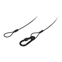 Equinox 75cm Black Stainless Steel Safety Wire 25kg