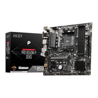 MSI AMD B550 B550M-P GEN3 PRO PCIe 3.0 DDR4 microATX Motherboard