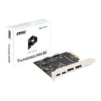 MSI 2 Port Thunderbolt 4 PCI Express Add-in Card