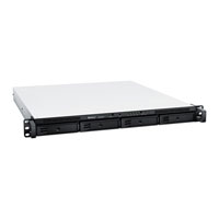 Synology RS822RP+ 4 Bay 1U Redundant PSU Rackmount NAS