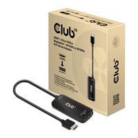 Club 3D HDMI+ Micro USB to DisplayPort Active Adapter