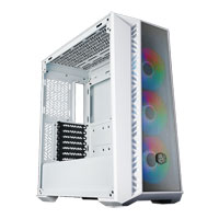 CoolerMaster MasterBox 520 Mesh White ARGB Mid Tower TG PC Case