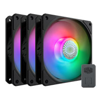 Cooler Master SickleFlow 120 ARGB 120mm 3 Fan Pack + ARGB Controller Pack