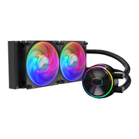 CoolerMaster MasterLiquid PL240 Flux ARGB All In One Liquid CPU Cooler