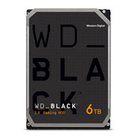 WD Black 6TB 3.5" SATA HDD/Hard Drive 7200rpm