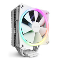 NZXT T120 RGB White Intel/AMD CPU Cooler with 120mm RGB Fan