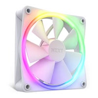 NZXT F120 RGB 120mm PWM Single High Airflow Fan White