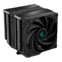 DeepCool AK620 ZERO DARK Intel/AMD CPU Cooler with 2x 120mm Fans