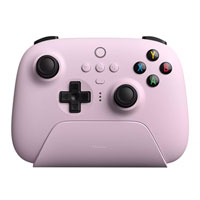 8BitDo Ultimate Wireless Controller with Charging Dock for PC/Android/Raspberry Pi - Pink