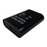 Scan 2 Port USB 2.0 Manual Sharing Switch