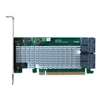 HighPoint Rocket 1120 4 Port  U.2/U.3 NVMe SSD PCIe Adaptor Card