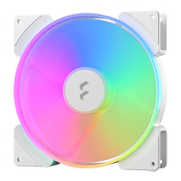 Fractal Design 120mm Addressable RGB LED Prisma AL-12 4-pin PWM White PC Cooling Fan