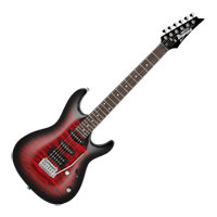 Ibanez GSA60QA Transparent Red Burst