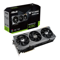 ASUS NVIDIA GeForce RTX 4080 16GB TUF Gaming OC Ada Lovelace Graphics Card