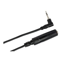 Hosa - 1/4 in TRS to Right-Angle 3.5mm TRS Headphone Adapter