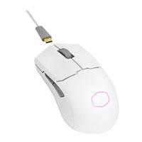 CoolerMaster MM712 Wireles/Wired Optical Gaming Mouse - White