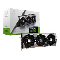 MSI NVIDIA GeForce RTX 4080 16GB SUPRIM X Ada Lovelace Graphics Card