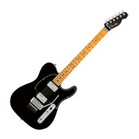 Fender American Ultra Luxe Telecaster Floyd Rose HH, Maple Fingerboard, Mystic Black