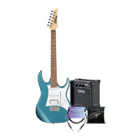 Ibanez GRX40 + Laney LX10 Amp - Metallic Light Blue