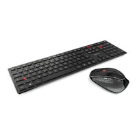 CHERRY DW 9500 SLIM, Wireless Keyboard & Mouse Set, Black